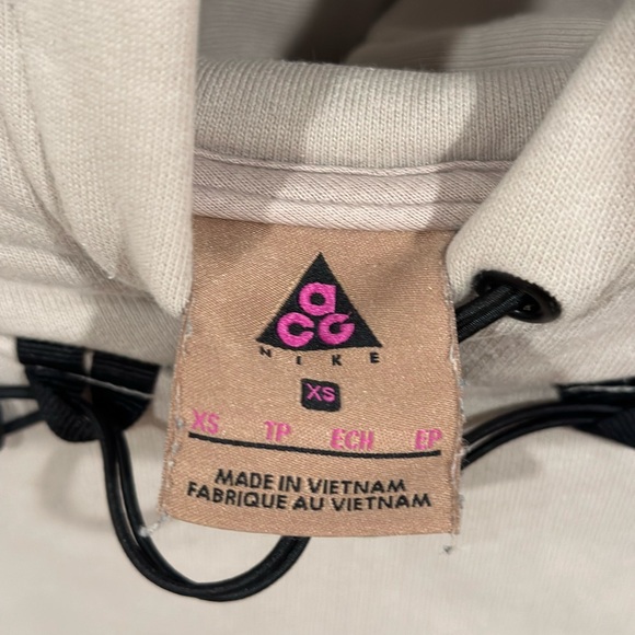 Nike NRG ACG Hoodie 'String - Summit White, Size XS - Picture 2 of 4